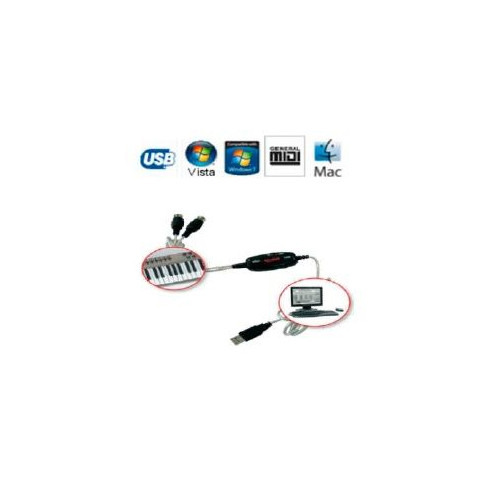 Prodipe PROMIDI Adaptador MIDI-USB