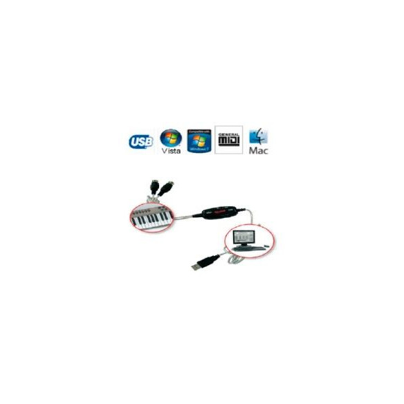 Prodipe PROMIDI Adaptador MIDI-USB