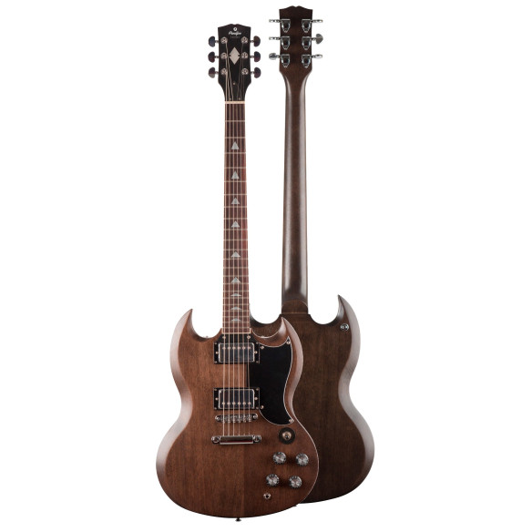 Prodipe SG300 BR Guitarra Eléctrica SG Brown
