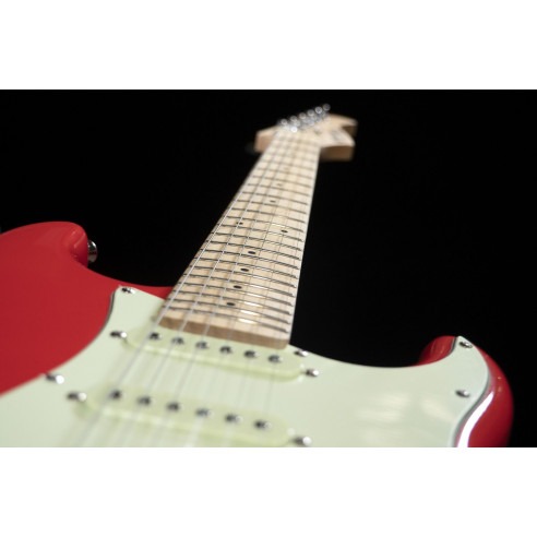 Prodipe ST-JUNIOR FR Guitarra Eléctrica 3/4 Roja