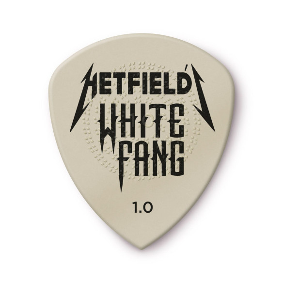Dunlop PH122P-100 Bolsa 6 Púas HETFIELD White Fang 1.00mm Dunlop PH122P-100 Bolsa 6 Púas HETFIELD White Fang 1.00mm