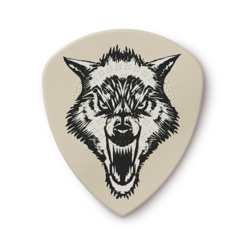 Dunlop PH122P-100 Bolsa 6 Púas HETFIELD White Fang 1.00mm