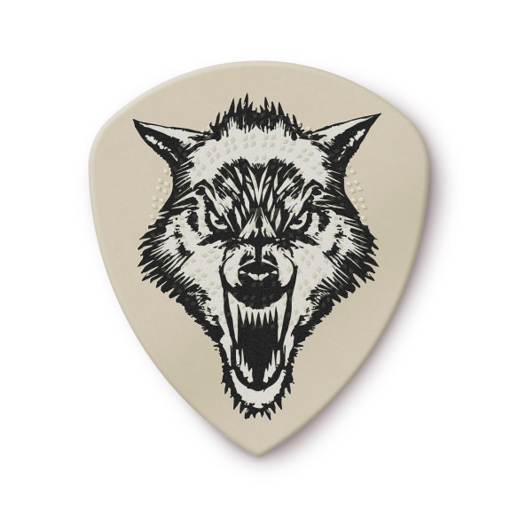 Dunlop PH122P-114 Bolsa 6 Púas HETFIELD White Fang 1.14mm
