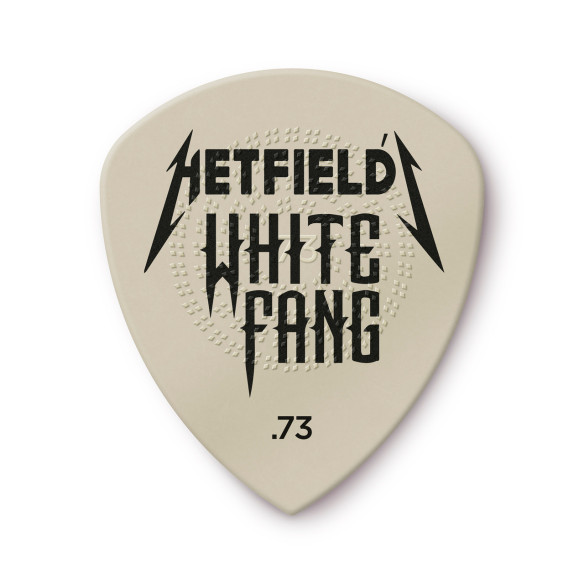 Dunlop PH122P-073 Bolsa 6 Púas HETFIELD White Fang 0.73mm