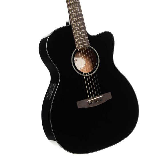 Cort L60 CE BK Guitarra Electroacústica