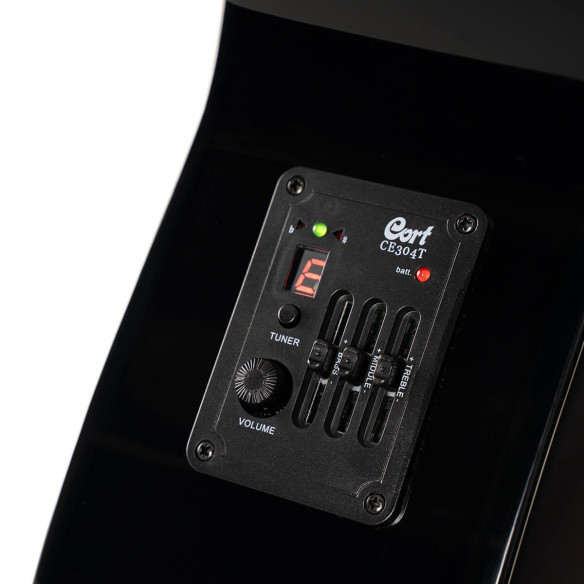 Cort L60 CE BK Guitarra Electroacústica