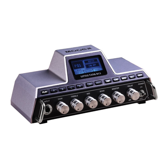 Mooer LITTLE TANK D15 Cabezal para guitarra compacto