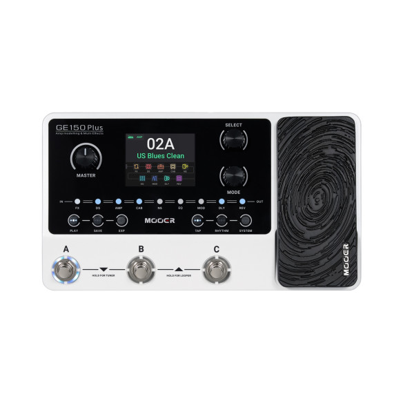 Mooer GE150 PLUS Pedalera Multiefectos Guitarra