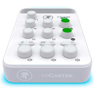 Mackie M-CASTER LIVE WHITE Mezclador para Streaming 2
