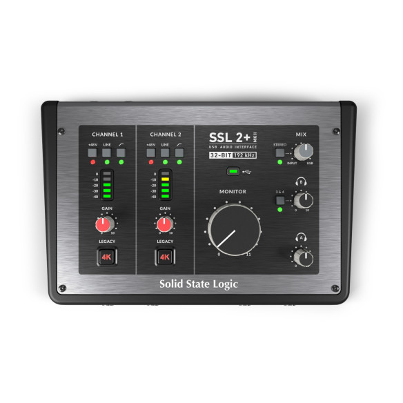 Solid State Logic SSL2 Plus MKII Interface Audio USB