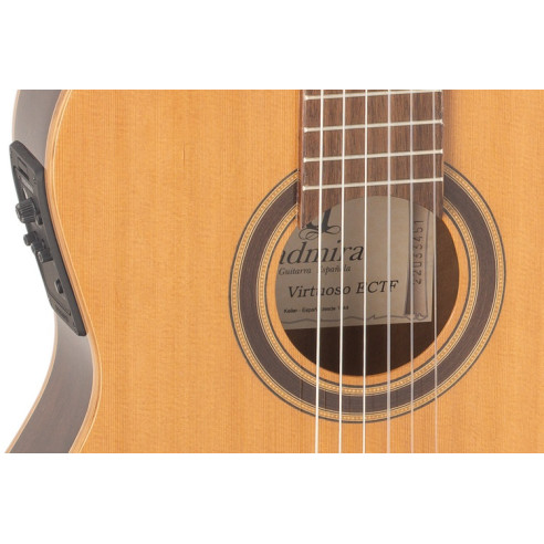 Admira A2 EF Guitarra Clásica Electrificada Artesanía