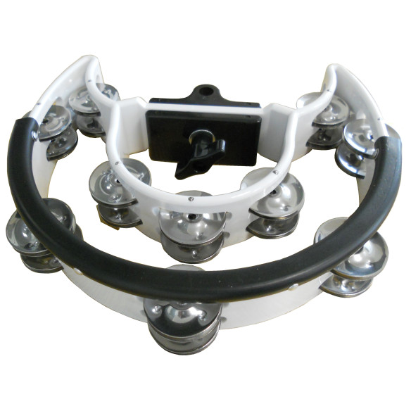 Admira DT2WH Pandereta Media Luna blanca para soporte