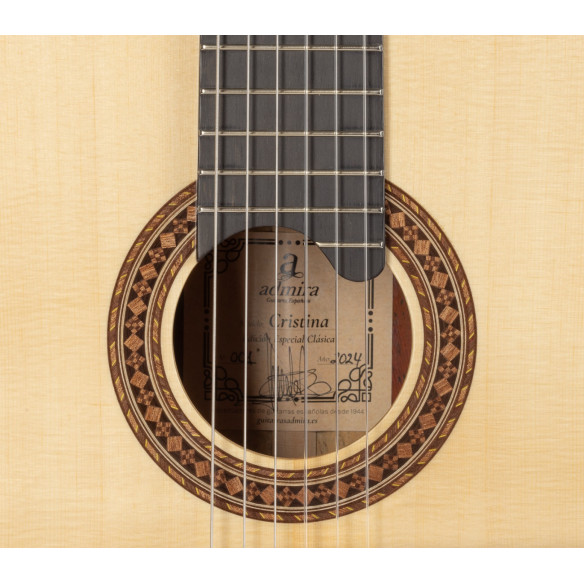 Admira CRISTINA Guitarra clásica Serie Artesanía