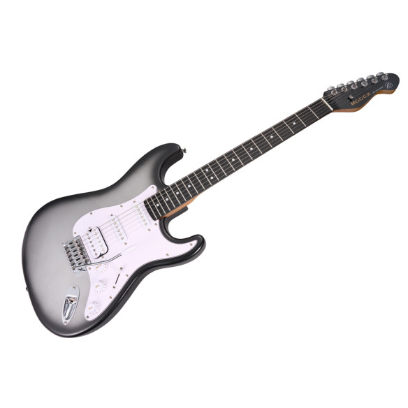 Mooer MSC10 ELITE Iron Silver Guitarra Eléctrica