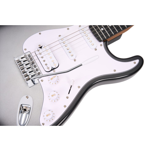 Mooer MSC10 ELITE Iron Silver Guitarra Eléctrica