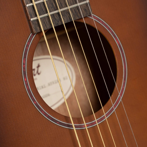 Cort EARTH GO OPBB Guitarra Electroacústica Mini Dreadnought Brown Burst