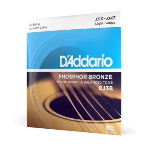 Compra Juego Phosphor Bronze 12 Cuerdas EJ38 online | MusicSales