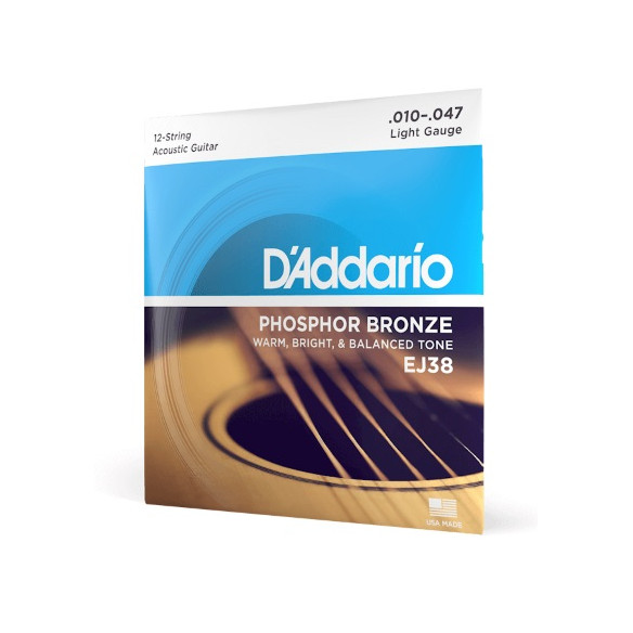 Compra Juego Phosphor Bronze 12 Cuerdas EJ38 online | MusicSales Compra Juego Phosphor Bronze 12 Cuerdas EJ38 online | MusicSales