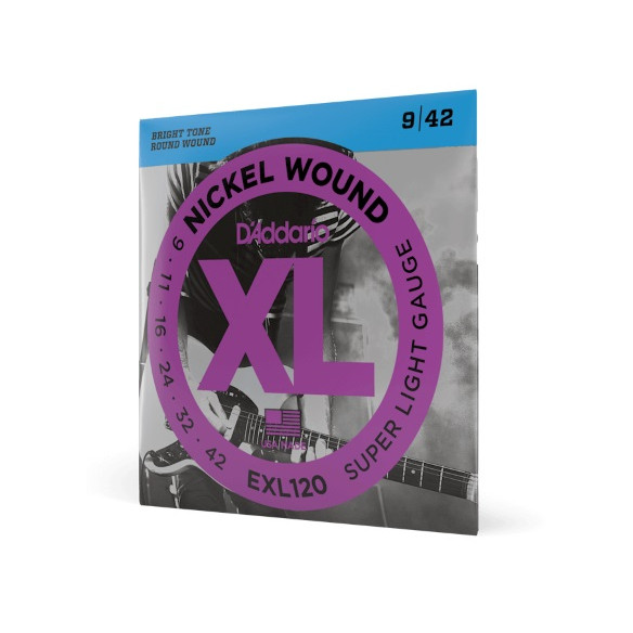 Compra Juego EXL120 XL Nickel Wound 9-42 online | MusicSales Compra Juego EXL120 XL Nickel Wound 9-42 online | MusicSales