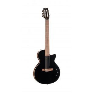 Cort Sunset Nylectric II BK Guitarra Acústica con cuerdas de Nylon