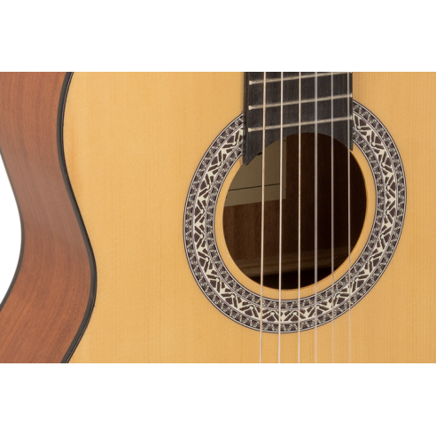 Admira ALBA Pack 4/4 Pack Guitarra Clásica con funda y afinador