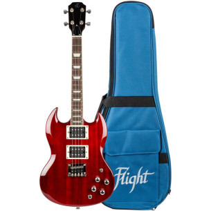 Flight Ukelele Tenor Eléctrico Series Pioneer CR Gibson SG