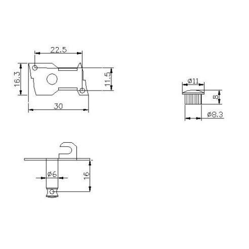 Luthier UKL227N-SB Clavijero Ukelele Cromado 22