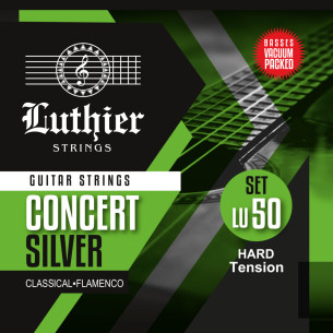 Luthier LU-50 Juego Cuerdas Guitarra Clásica Tensión Dura