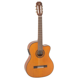 Admira Málaga ECF Guitarra Clásica Electrificada Cutaway Fishman