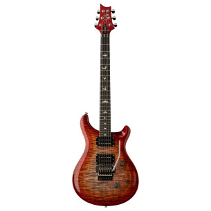 PRS SE CUSTOM 24 FLOYD Charcoal Cherry Burst Guitarra Electrica
