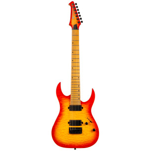 Spira S507-QFB Fireburst Guitarra Eléctrica 7 Cuerdas