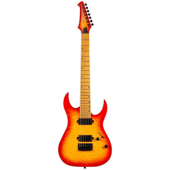 Spira S507-QFB Fireburst Guitarra Eléctrica 7 Cuerdas
