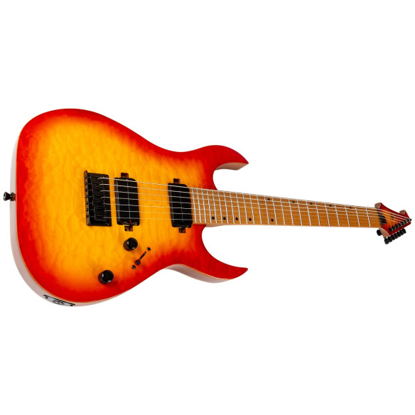 Spira S507-QFB Fireburst Guitarra Eléctrica 7 Cuerdas