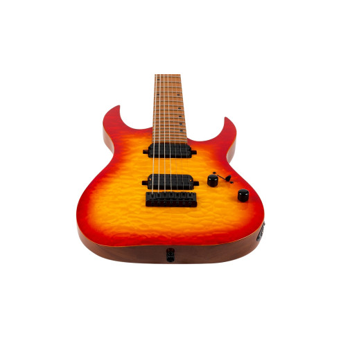 Spira S507-QFB Fireburst Guitarra Eléctrica 7 Cuerdas