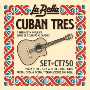 La Bella CT-750 Juego Cuerdas Tres Cubano