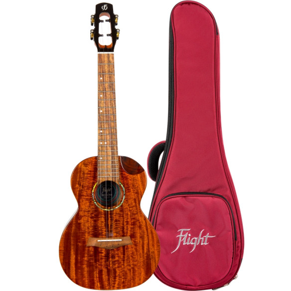 Flight Ukelele Tenor Electrificado Mustang
