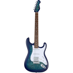 Mooer MSC20 PRO Ocean Blue Guitarra Eléctrica
