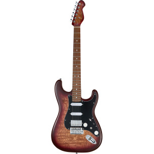 Mooer MSC20 PRO Amber Brown Guitarra Eléctrica