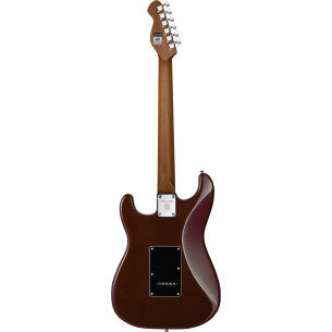 Mooer MSC20 PRO Amber Brown Guitarra Eléctrica 2