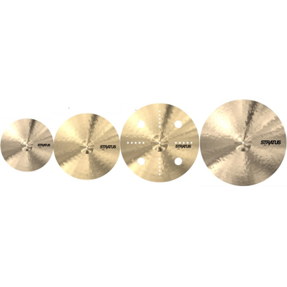 Sabian Stratus Fusion Worship Set Platos 15"H-H, 19" CRASH, 20" ZERO, 22" RIDE