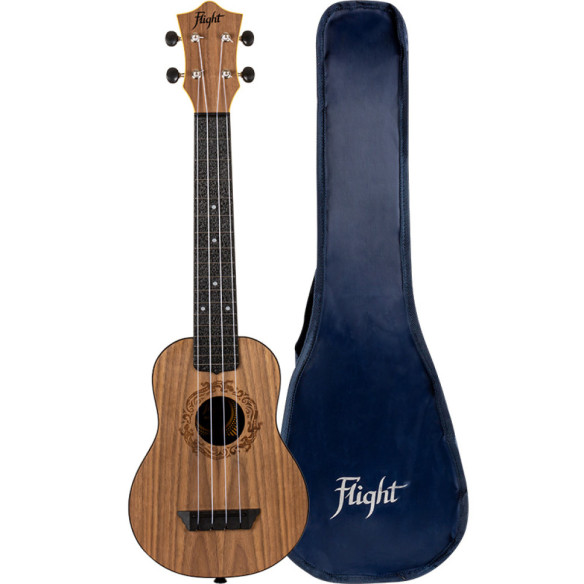 Flight TUSL-50 Ukelele Soprano Travel Concert Scale Salamander