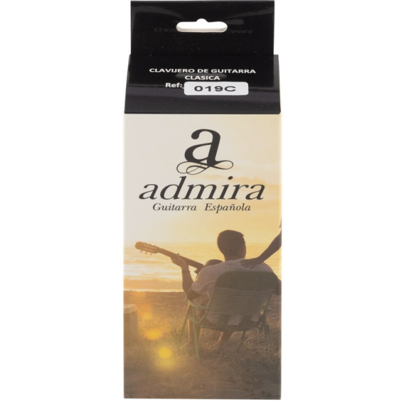 Admira 019C Clavijero Guitarra Clásica Dorado