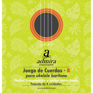 Admira CA500UKB Juego Ukelele Barítono