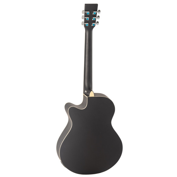 Admira Indiana Guitarra Acústica Mini Jumbo Negro Mate Admira Indiana Guitarra Acústica Mini Jumbo Negro Mate