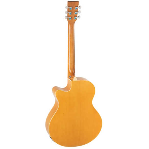 Admira Indiana Guitarra Acústica Mini Jumbo Natural Brillo