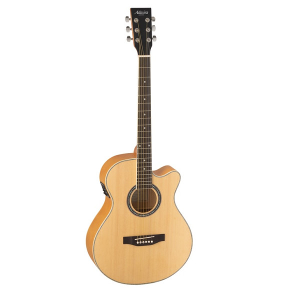 Admira Indiana Guitarra Acústica Mini Jumbo Natural Mate