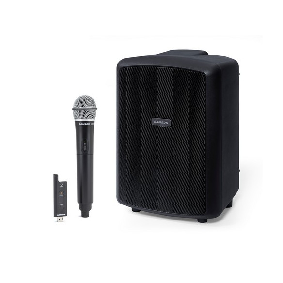 Samson EXPEDITION EXPLOR Altavoz con Bateria y Micrófono Inalámbrico Samson EXPEDITION EXPLOR Altavoz con Bateria y Micrófono Inalámbrico