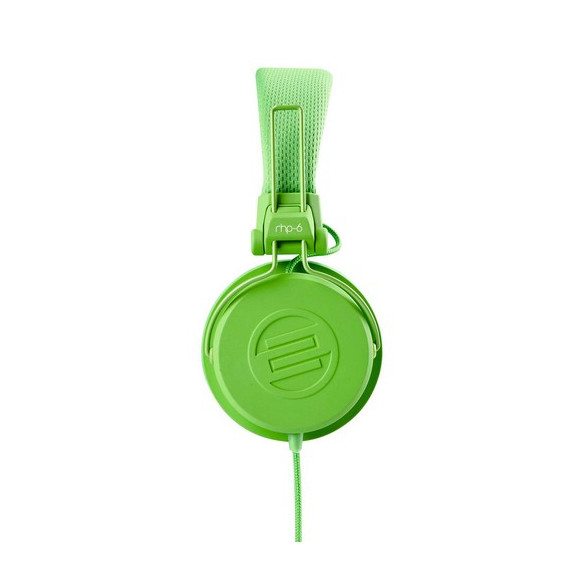 Reloop RHP-6 Verde Auriculares Doble Salida y Micro