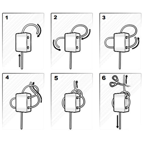 comprar String Tie, Juego de cubos de seguridad / String Tie para cuerdas de guitarra ADMIRA.