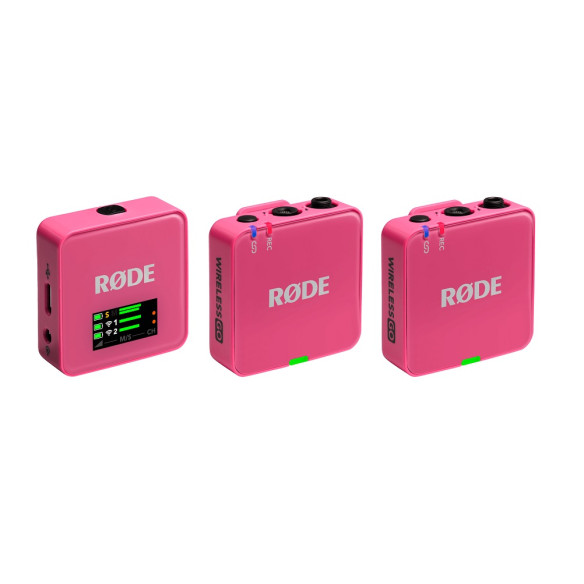 Rode WIRELESS GO III PINK Micrófono Inalámbrico Compacto Rode WIRELESS GO III PINK Micrófono Inalámbrico Compacto